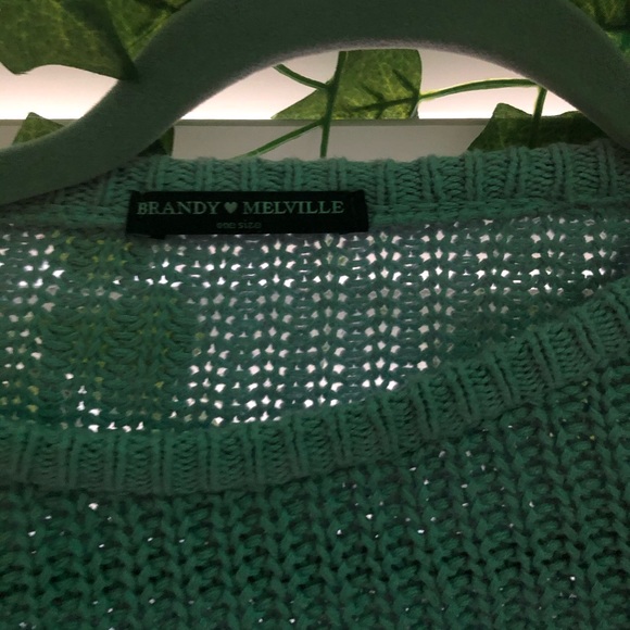 brandy melville blue sweater - Picture 2 of 2